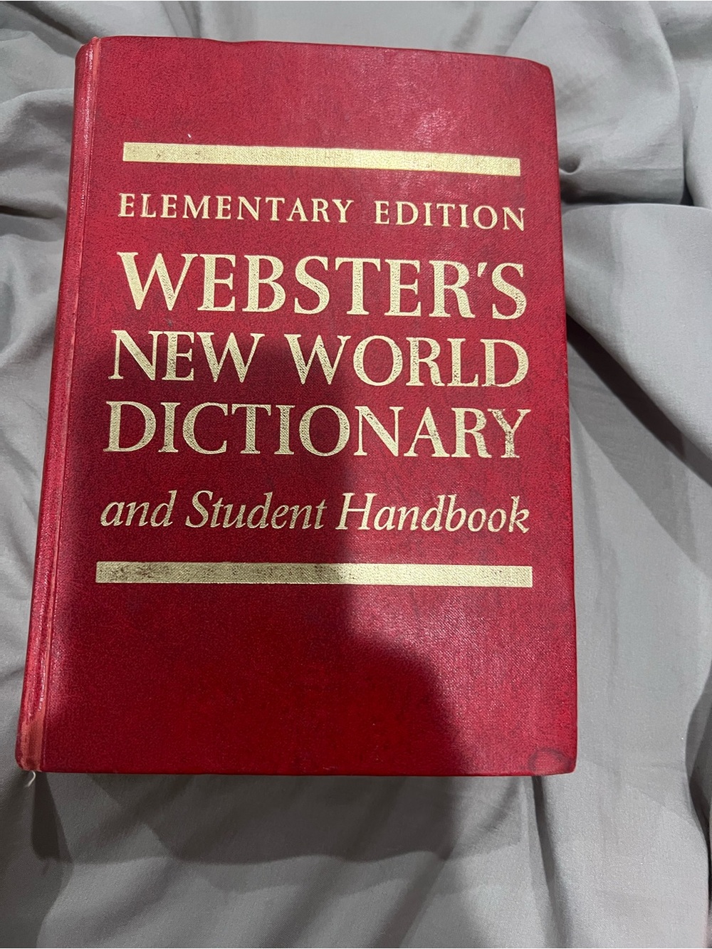 New World Dictionary - Red Hardcover